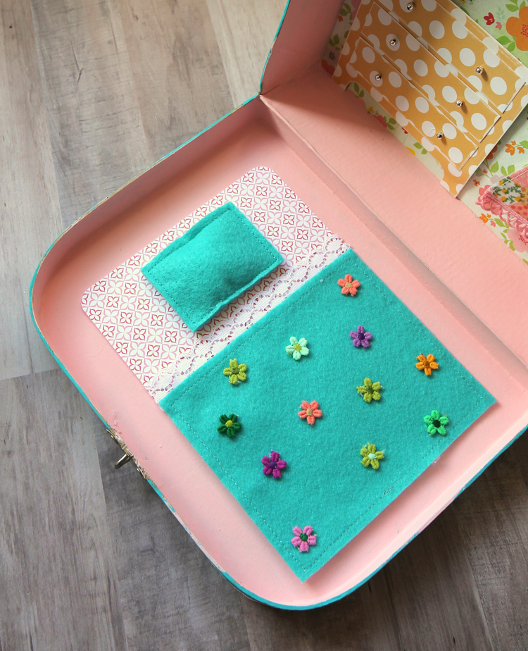 The Craft Patch DIY Suitcase Miniature Dollhouse Tutorial