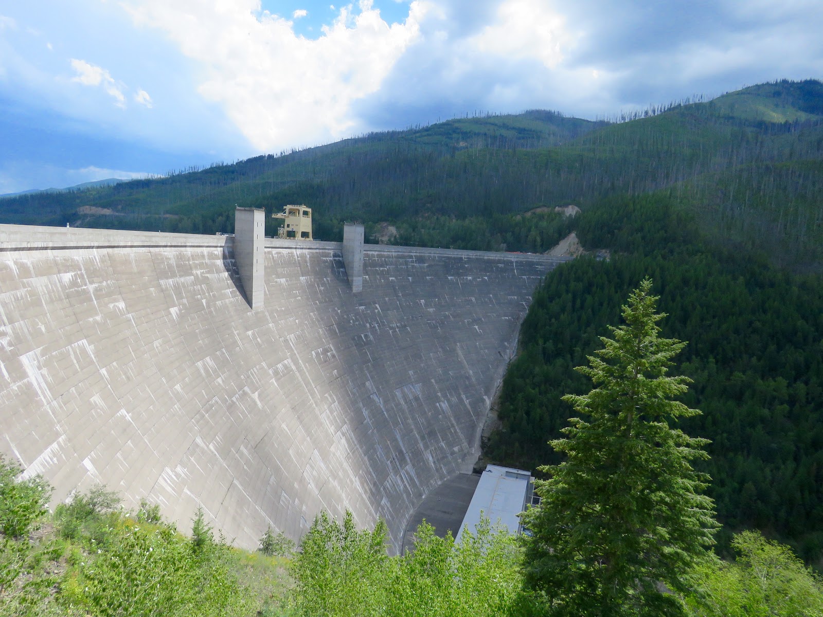 Winds of Destiny RVLife Hungry Horse Dam and Reservoir, 7/23/2016
