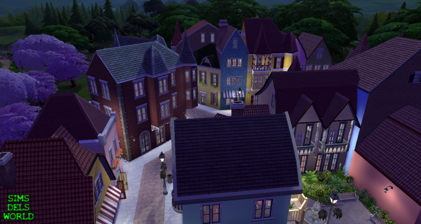 the sims 3 cc city