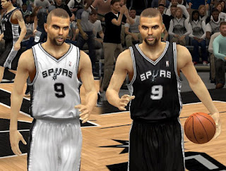 NBA 2K13 San Antonio Spurs Jersey Patch Mods- Tony Parker