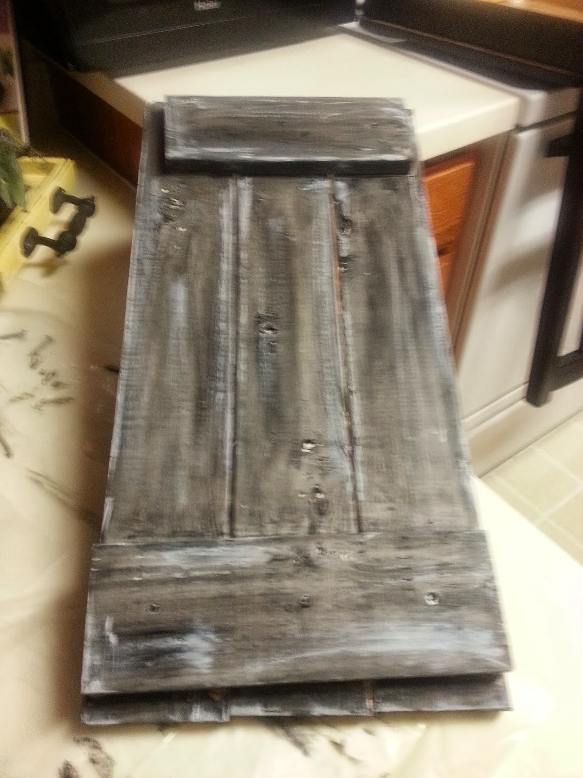 Freckles 'n' Family Rustic Bathroom Wall Clock