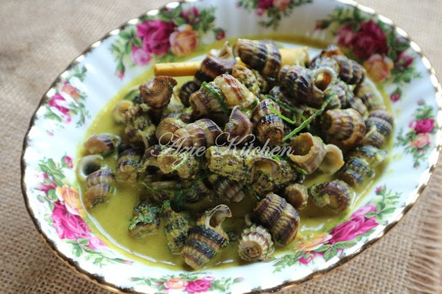 Siput Sedut Masak Lemak Cili Api 