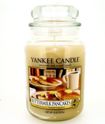Yankee Candle Buttermilk Pancakes and Maple Syrup Large Jar