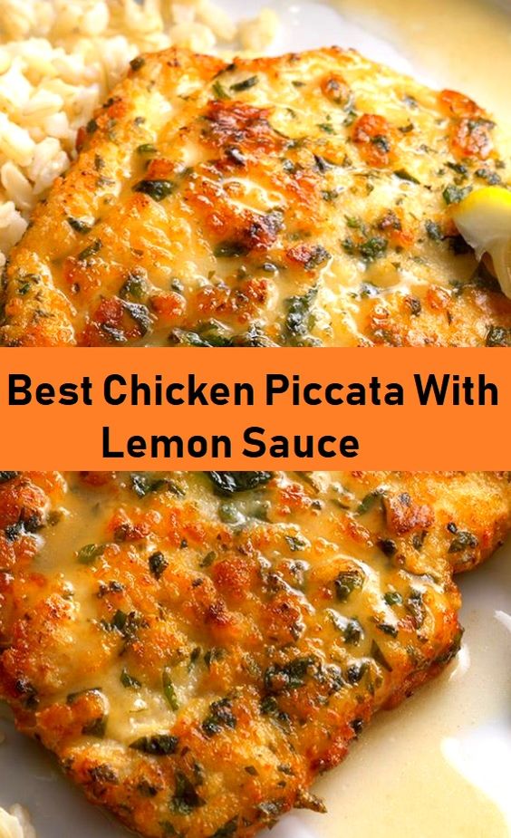 Best Chicken Piccata With Lemon Sauce - THE COUNTRY FOOD