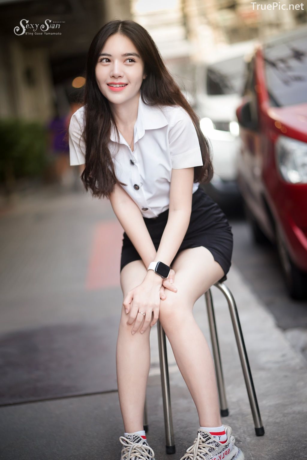 Thailand beautiful girl - Chonticha Chalimewong - Thai Girl Student uniform - TruePic.net - Picture 29