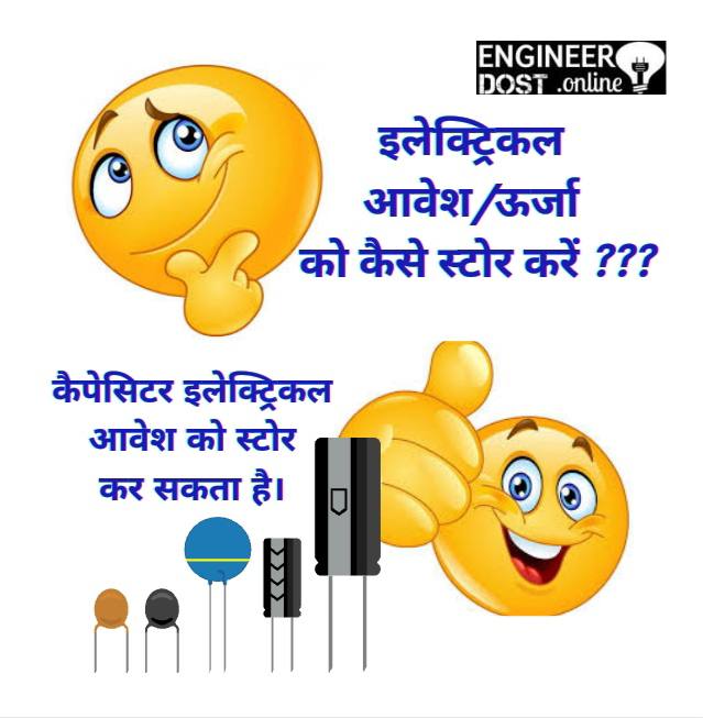 Capacitor in Hindi | Definition, Working and Applications