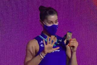 Carolina Marin gana su quinto campeonato de Europa Carolina Marin gana su quinto campeonato de Europa