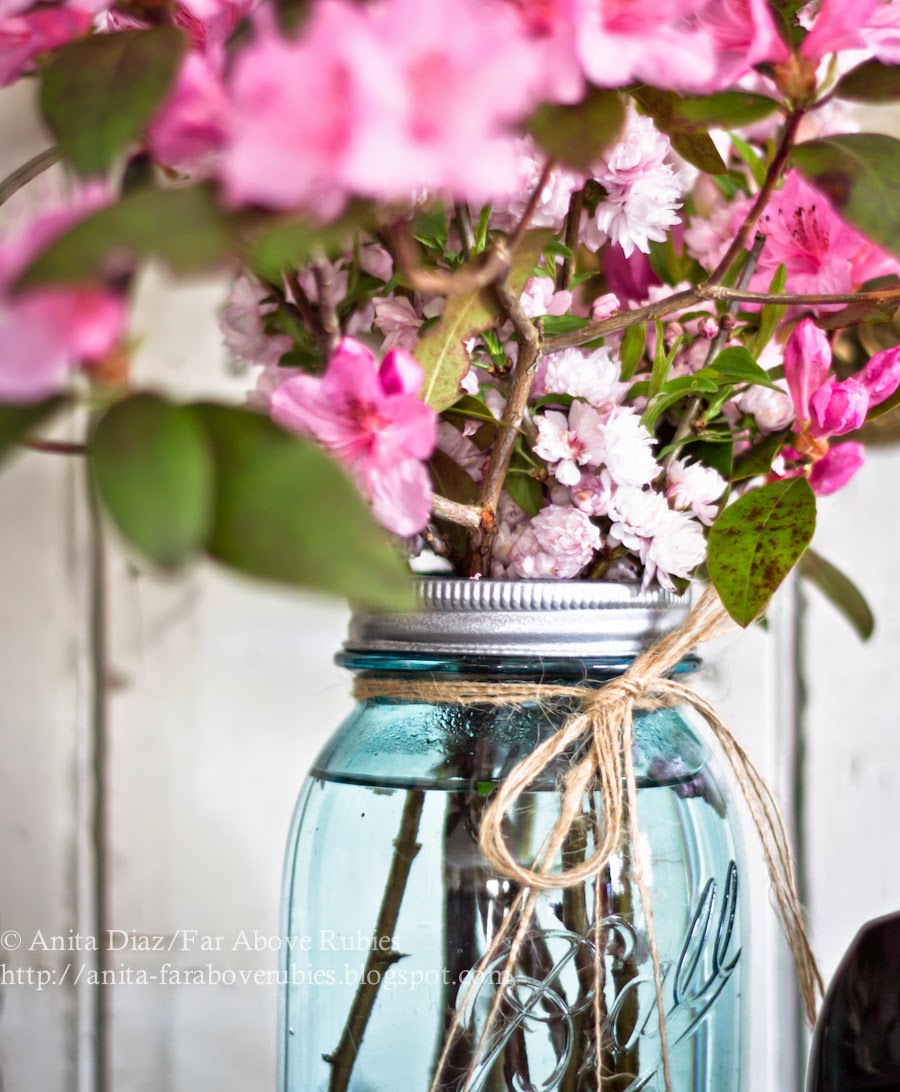 Mason jar jewelry Whispering Pines Homestead