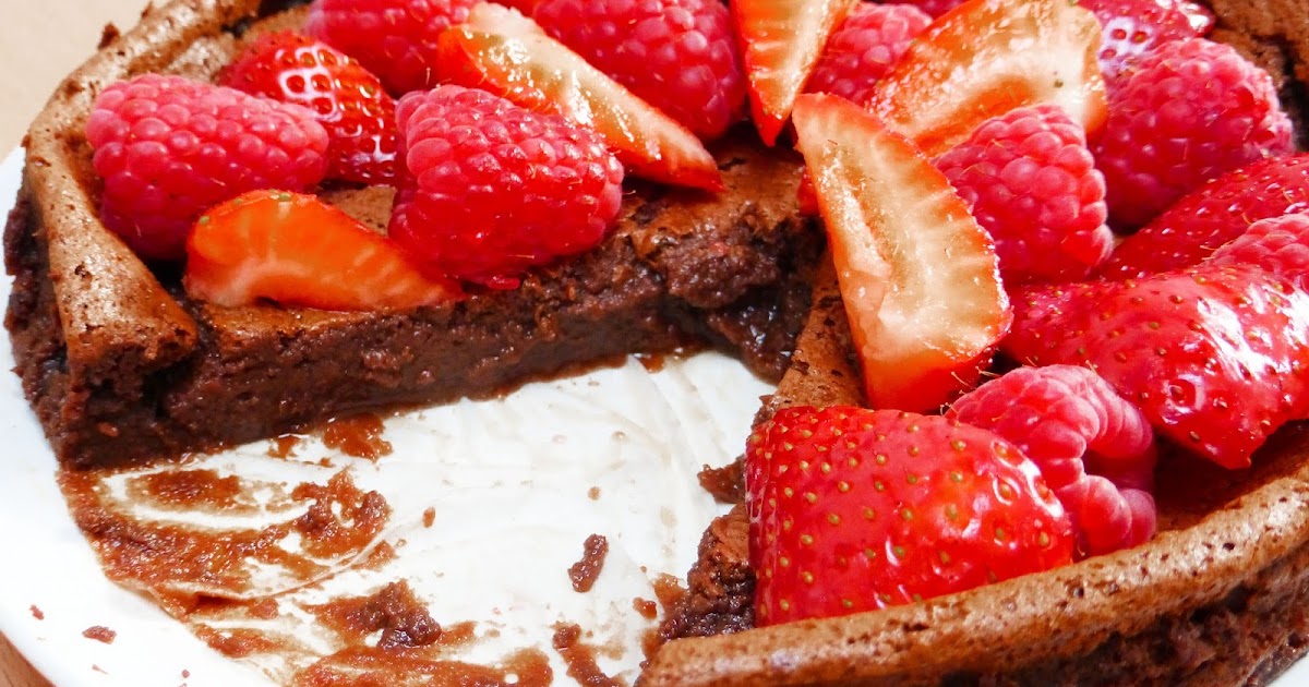 Tofu Chocolate Mousse Pudding Cake Recipe