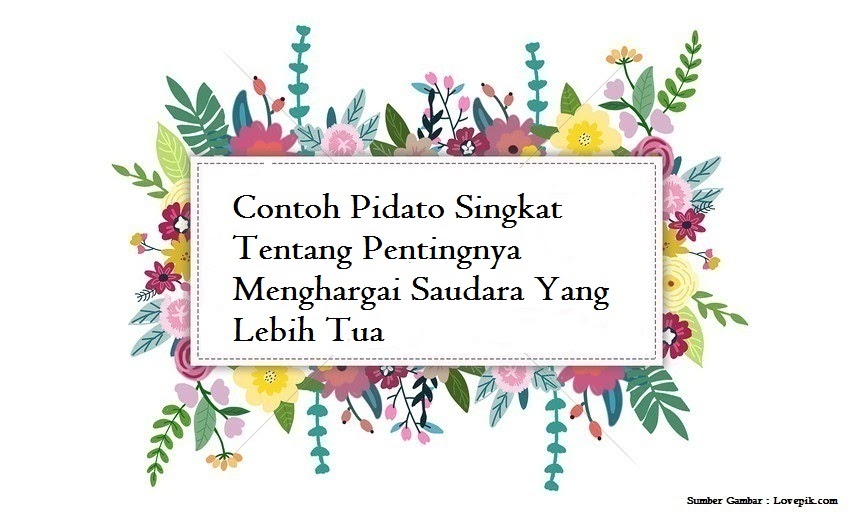 Pidato tentang menghargai teman