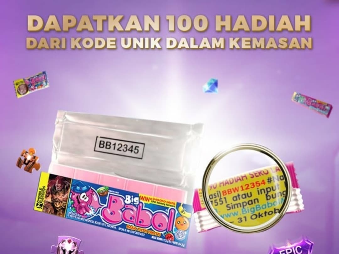 Event Mobile Legend X Big Babol Berhadiah Skin Epic