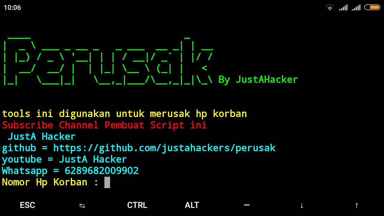 Cara Mengirimkan V1rus Ke Nomor handphone Orang Cara Mengirimkan V1rus Ke Nomor handphone Orang