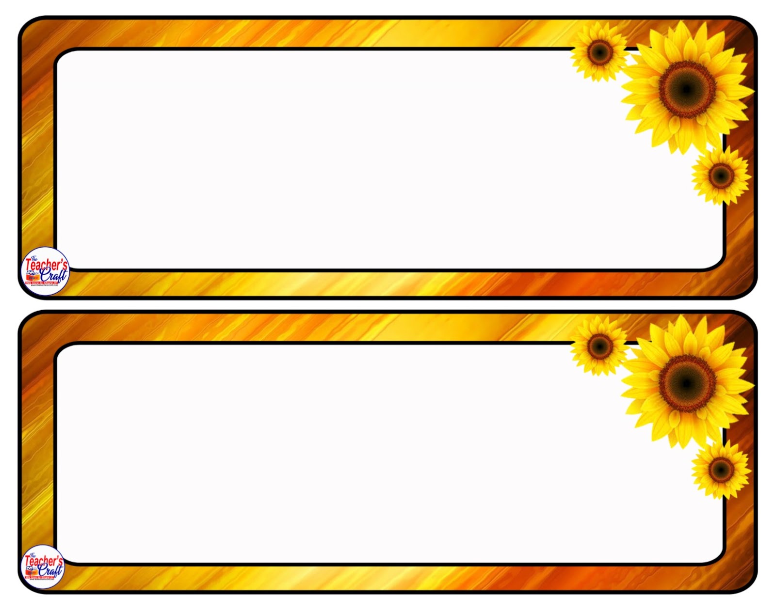 Blank Flash Card The Teacher's Craft