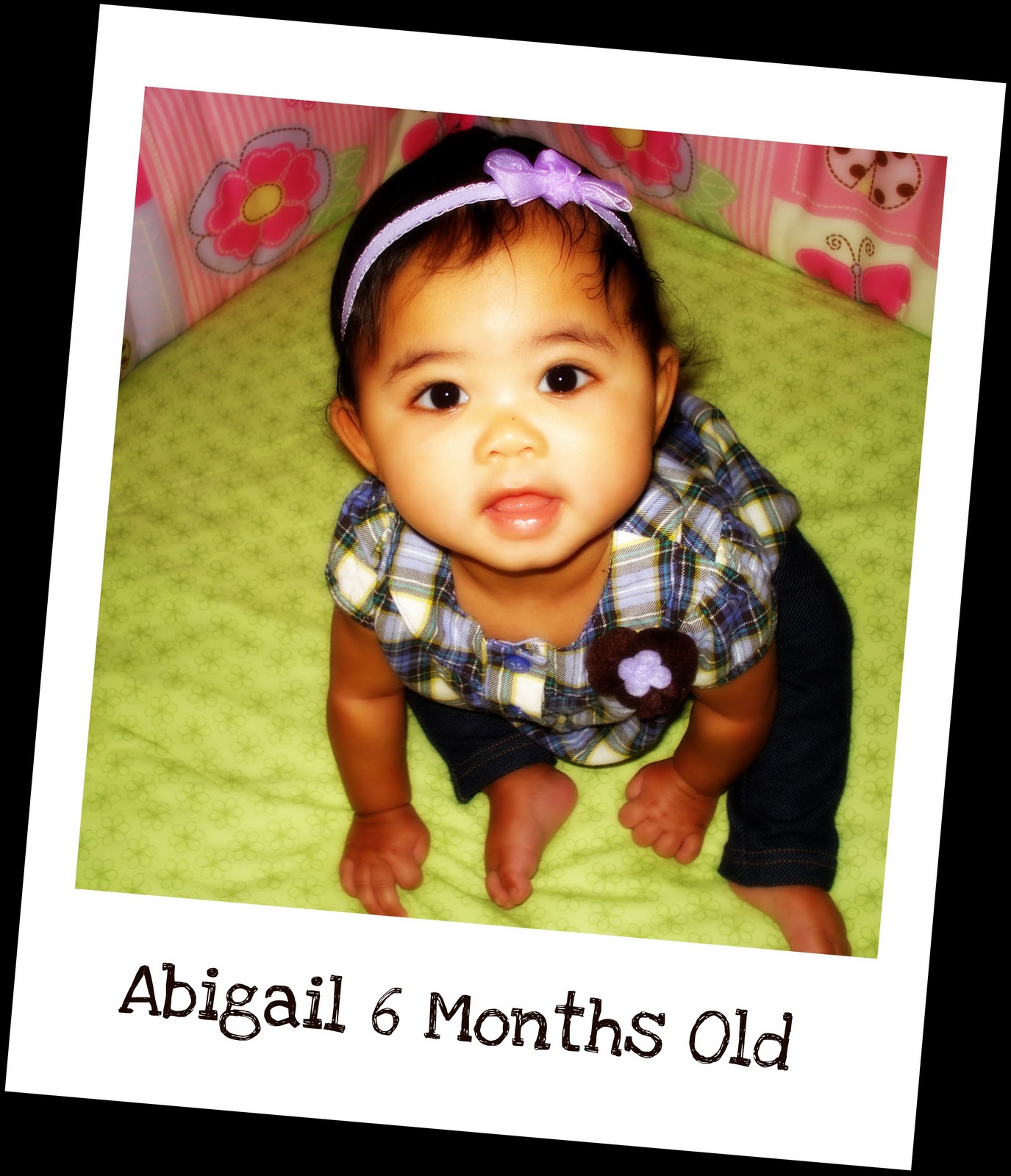 The Taylor Gang Happy HALF BIRTHDAY Abigail Love Mommy Xoxo