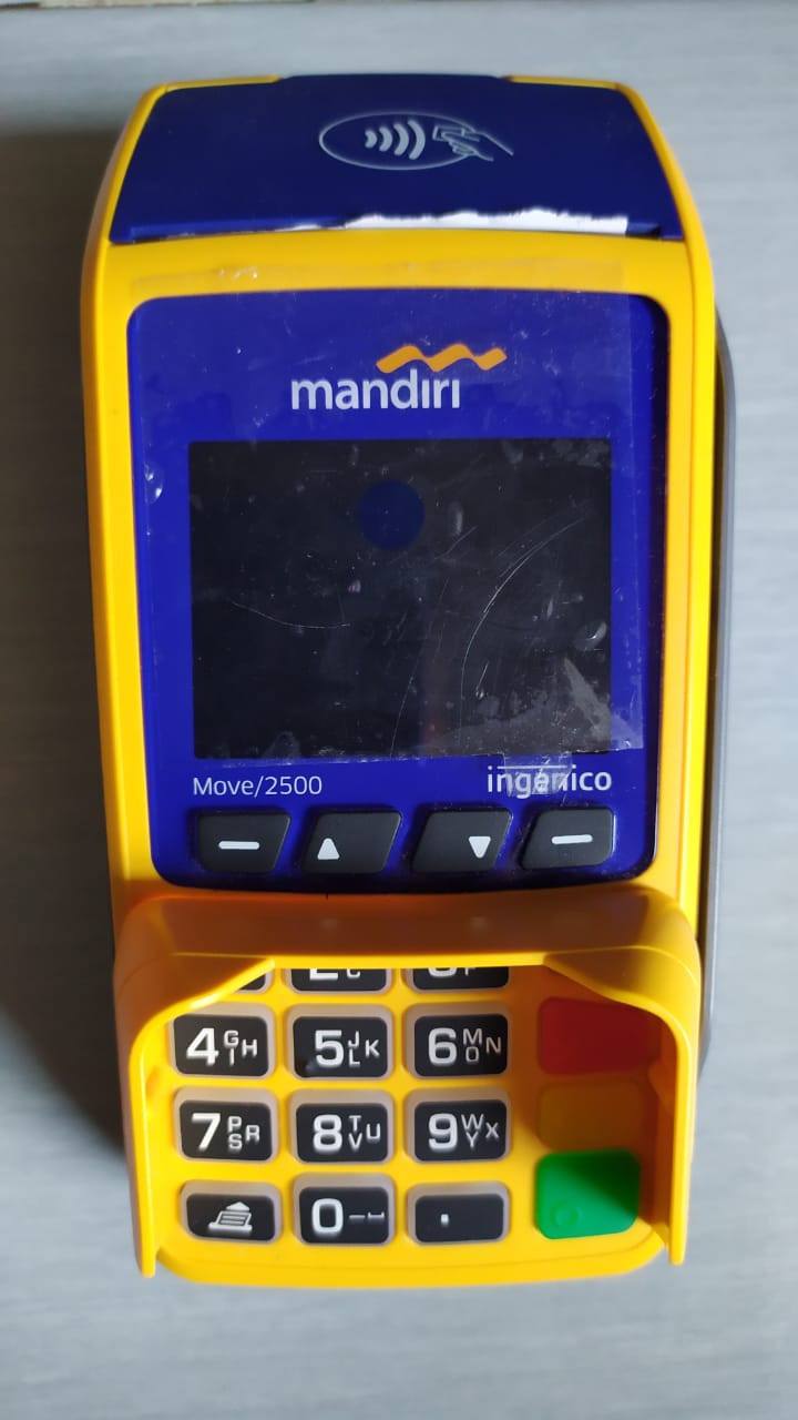 Cara Topup DANA lewat EDC Mandiri Kang Ajat