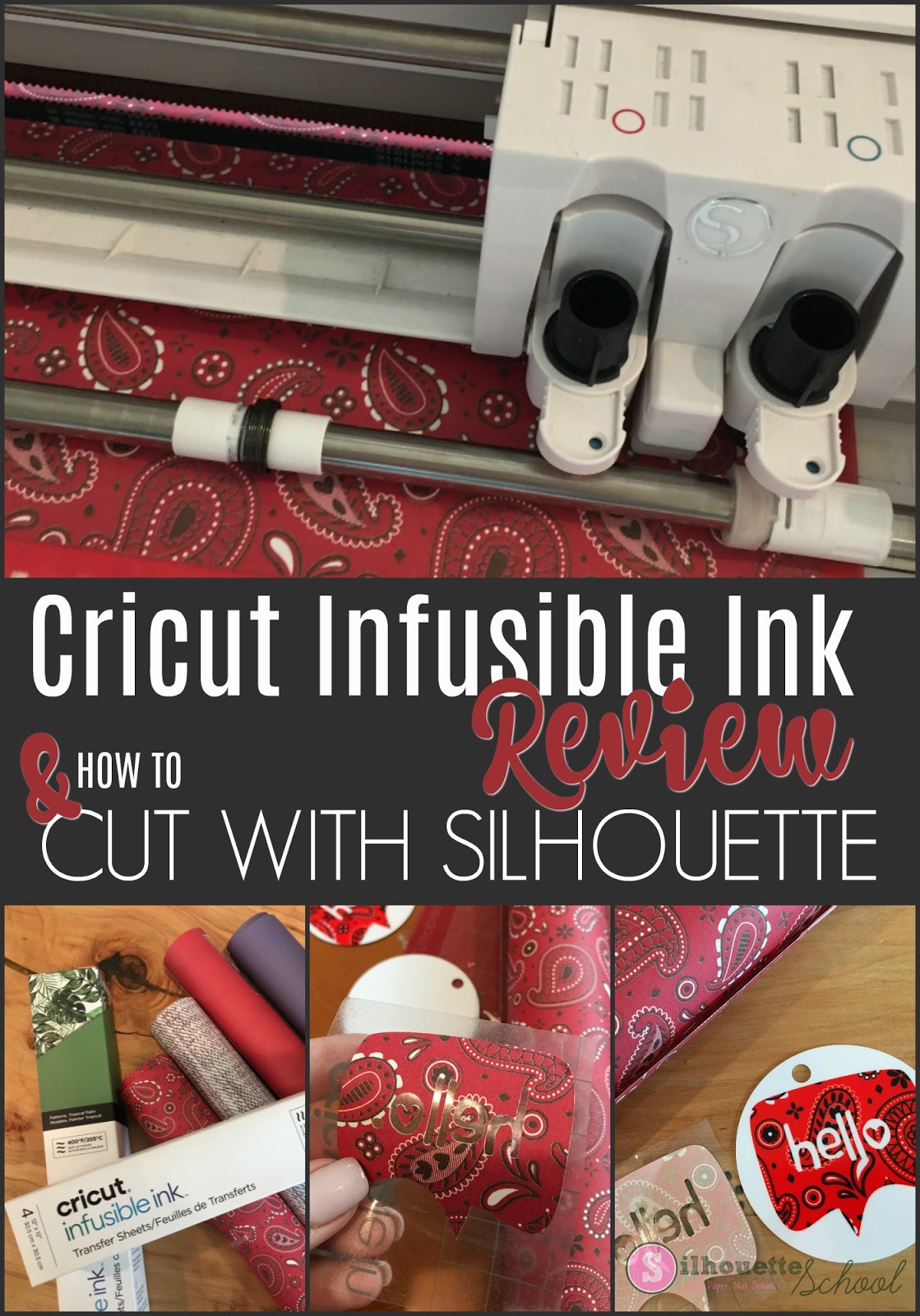Cricut Infusible Ink Transfer sheets 30.5 x 30.5 cm (4 sheets) for