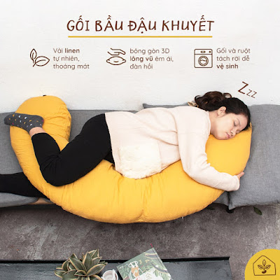 [A159] Gối Đậu Khuyết: Hơn 500.000 mẹ bầu tại Việt Nam yêu thích.