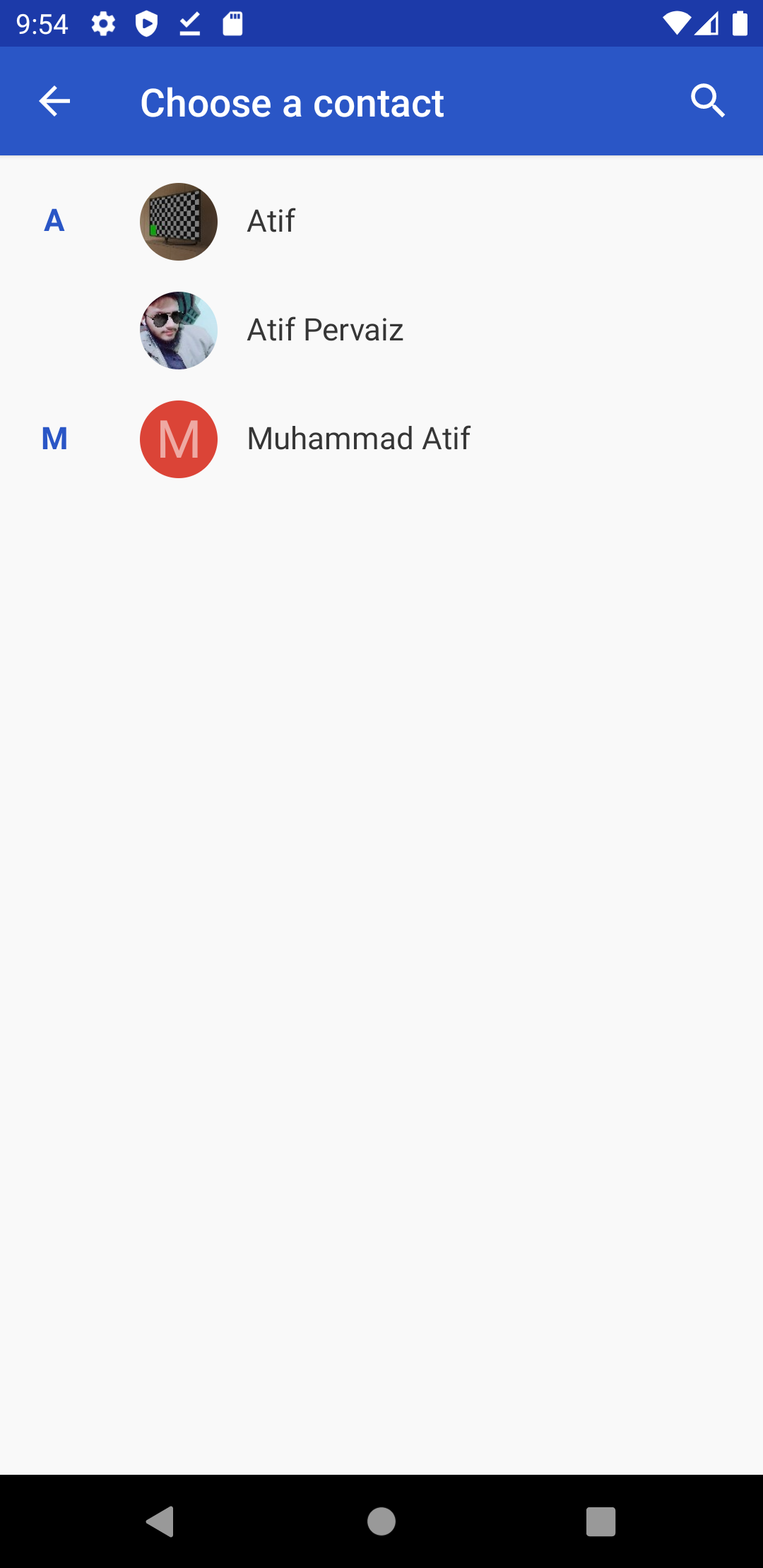Pick Contact | Android Studio | Java