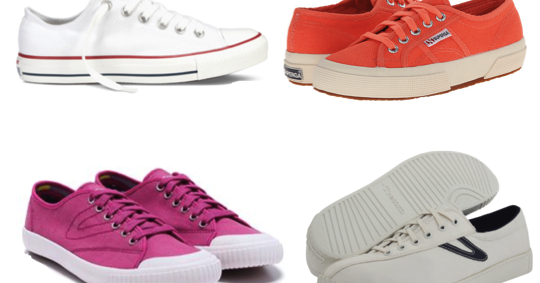 Preppy by the Sea: Spring Sneakers