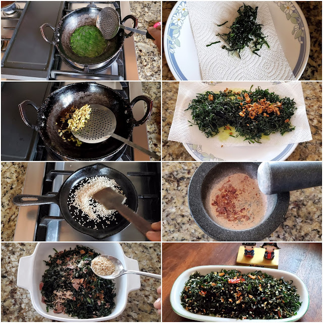 images of Crackling Spinach / How to Make Crackling Spinach - Chinese Recipes