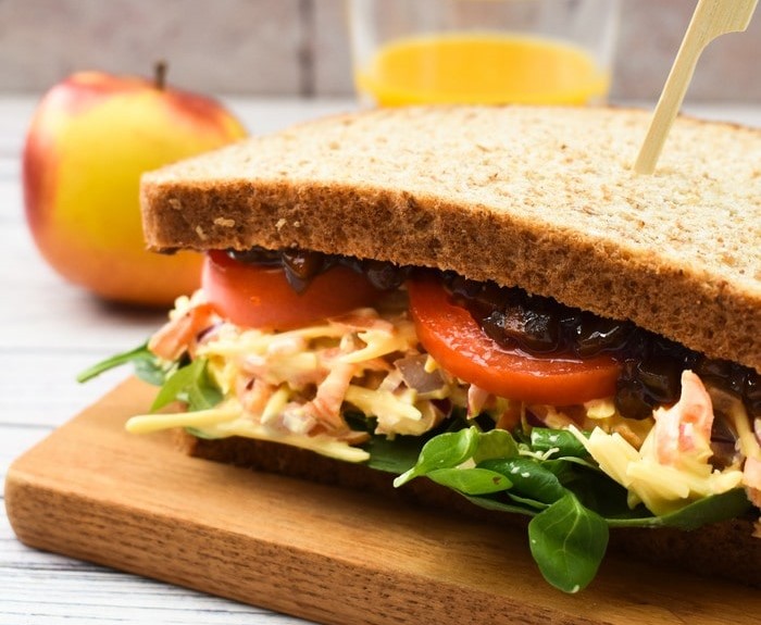 Vegan Cheese Savoury Sandwich Vegan Cheese Savoury Sandwich