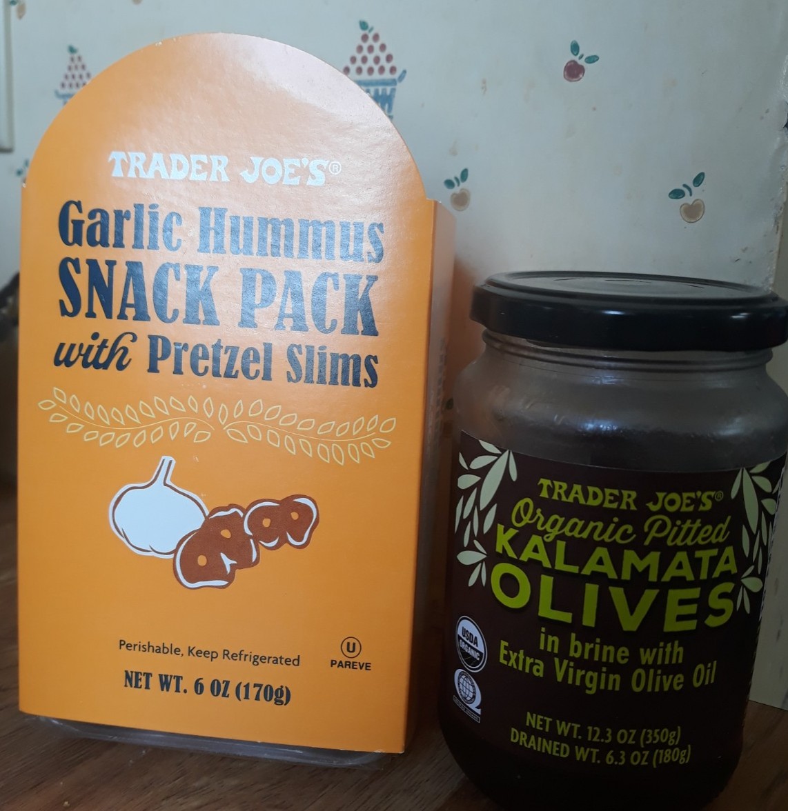 What's Good at Trader Joe's? Trader Joe's Garlic Hummus Snack Pack