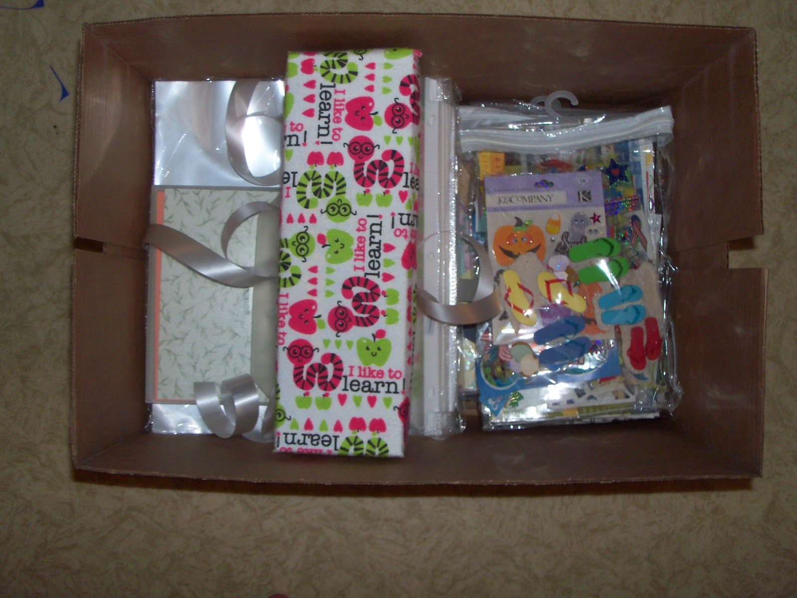 Amber's Craft a Week Blog: Cardboard Box Organizer