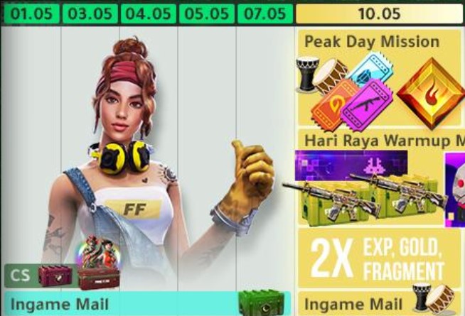 Cara Mendapatkan Drum Token Free Fire Booyah Ramadhan