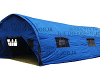 SIAP SEDIA TENDA PENGUNGSI SEBAGAI PERLENGKAPAN MITIGASI BENCANA