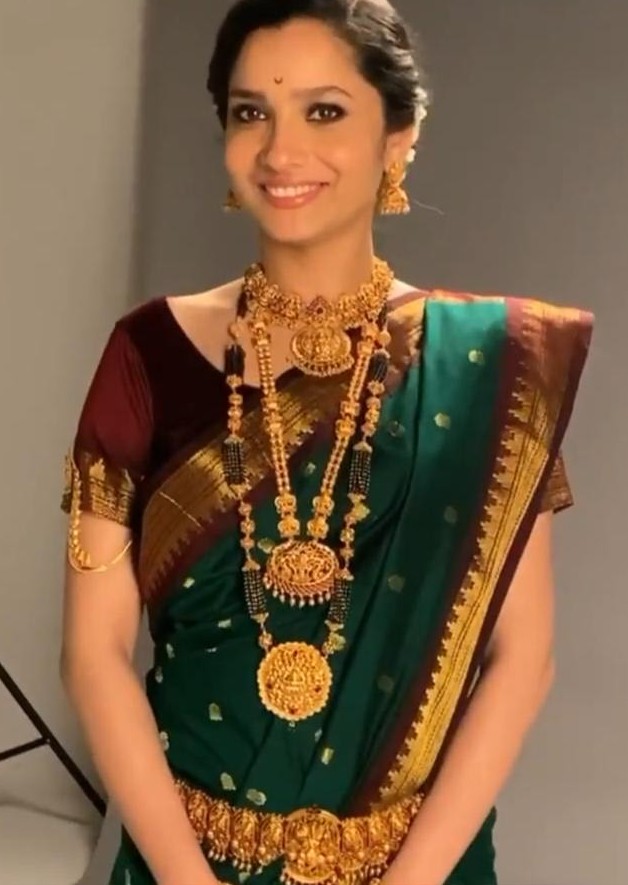 Ankita Lokhande Jain on Instagram  Wearing qbysoniabaderia Jewellery  doidesignersofindia Stylist castelinopriyanka Vicky in  nehagursahaniindia