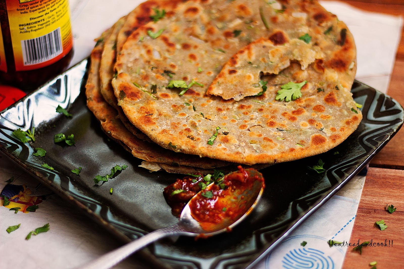 Coriander Paratha