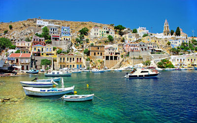 Vista de la costa en Grecia - Greece coast view  - Lugares turisticos para visitar