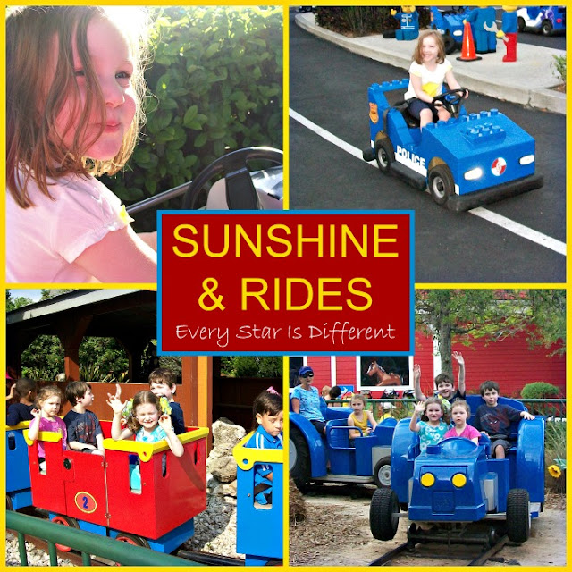 Enjoying rides at LEGOLAND with special needs