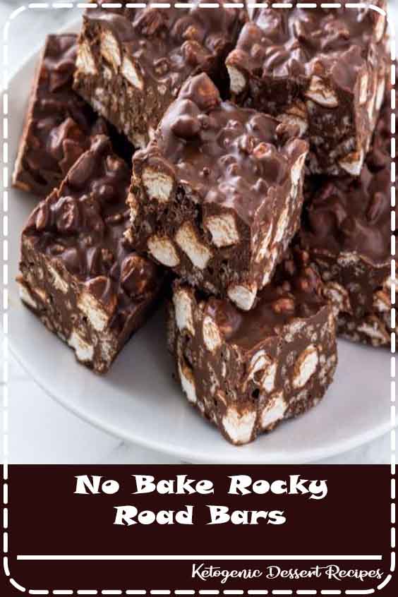 No Bake Rocky Road Bars Healthy Resepes Wolff