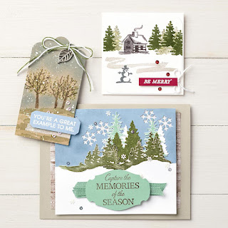  9 Stampin' Up! Snow Front Projects ~ 2019 Holiday Catalog