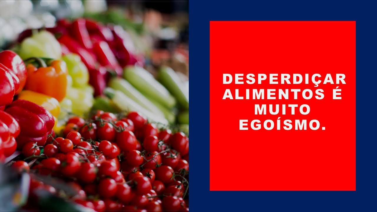 O desperdício de alimentos no Brasil é de chorar. O desperdício de alimentos no Brasil é de chorar.