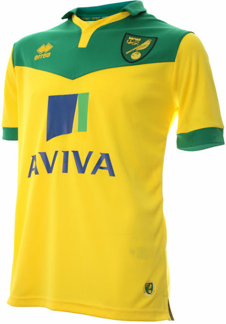 New Norwich City 14-15 Home and Away Kits Released - Footy Headlines