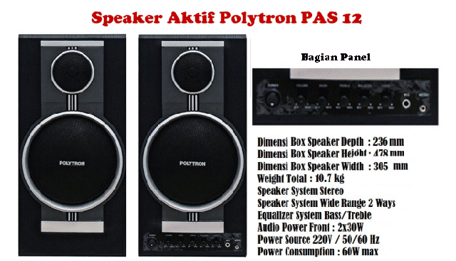 Speaker Aktif Polytron PAS 12