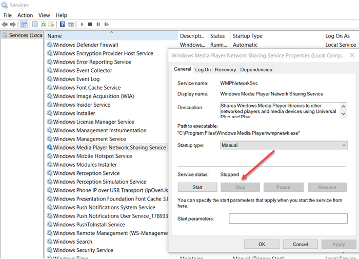 Wis, reset, verwijder Windows Media Library WMDB-bestanden