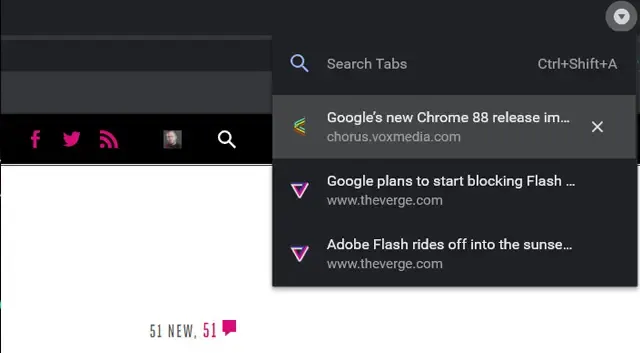 يعمل تحديث Chrome 88 الجديد من Google على تحسين الوضع المظلم وإزالة FTP و Adobe Flash