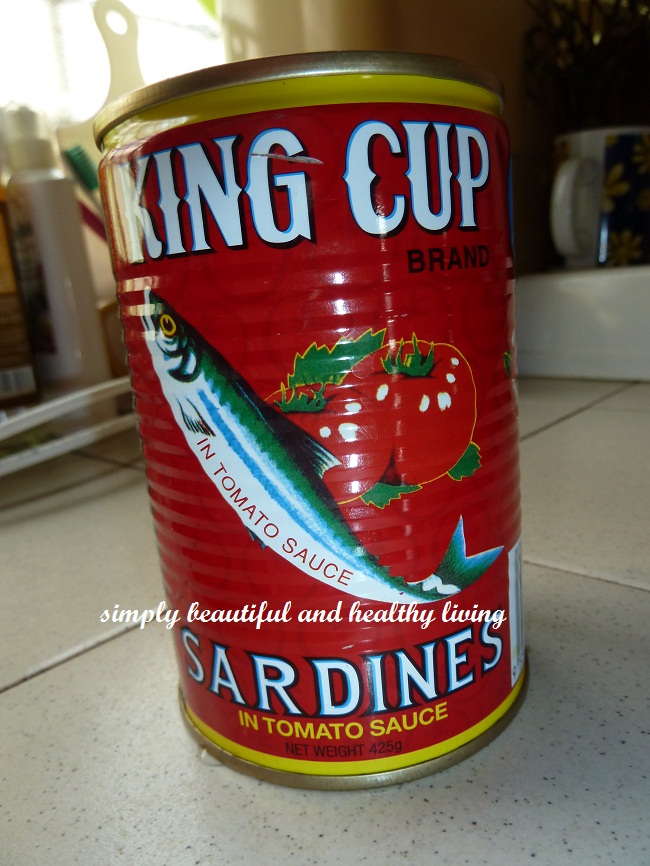 simply beautiful and healthy living Canned Sardine Curry