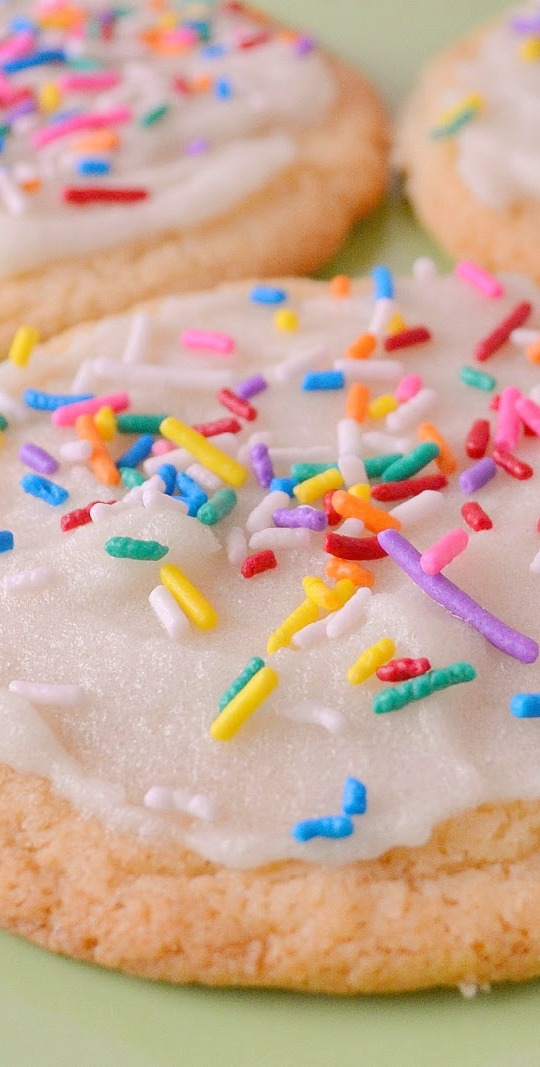 Hot Eats and Cool Reads The Best Frosted Sugar Cookies Recipe