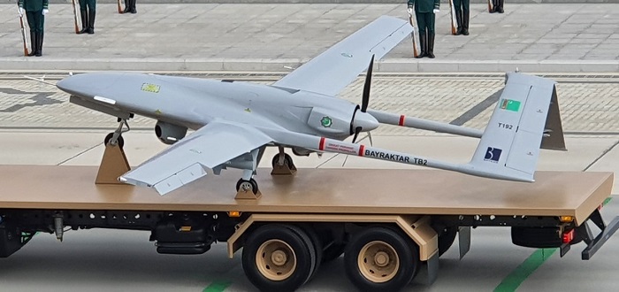 Turkmenistan Parades Newly-Acquired Bayraktar TB2s - Oryx