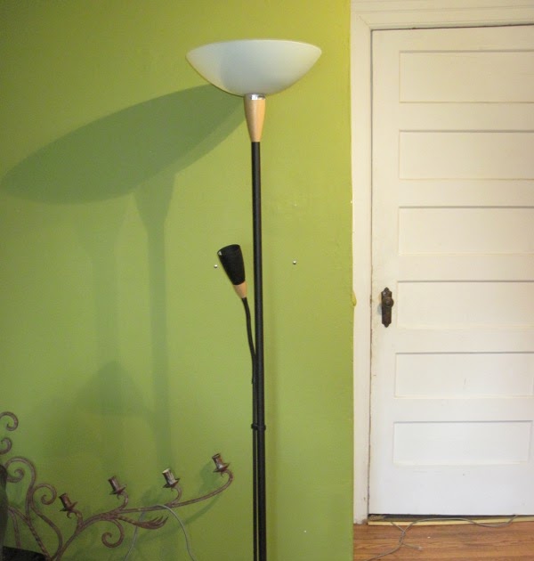 Moving sale April 30, 2011 Ikea floor lamp + reading