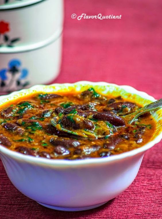 Rajma Masala Spicy Red Kidney Beans Curry Easy Recipes