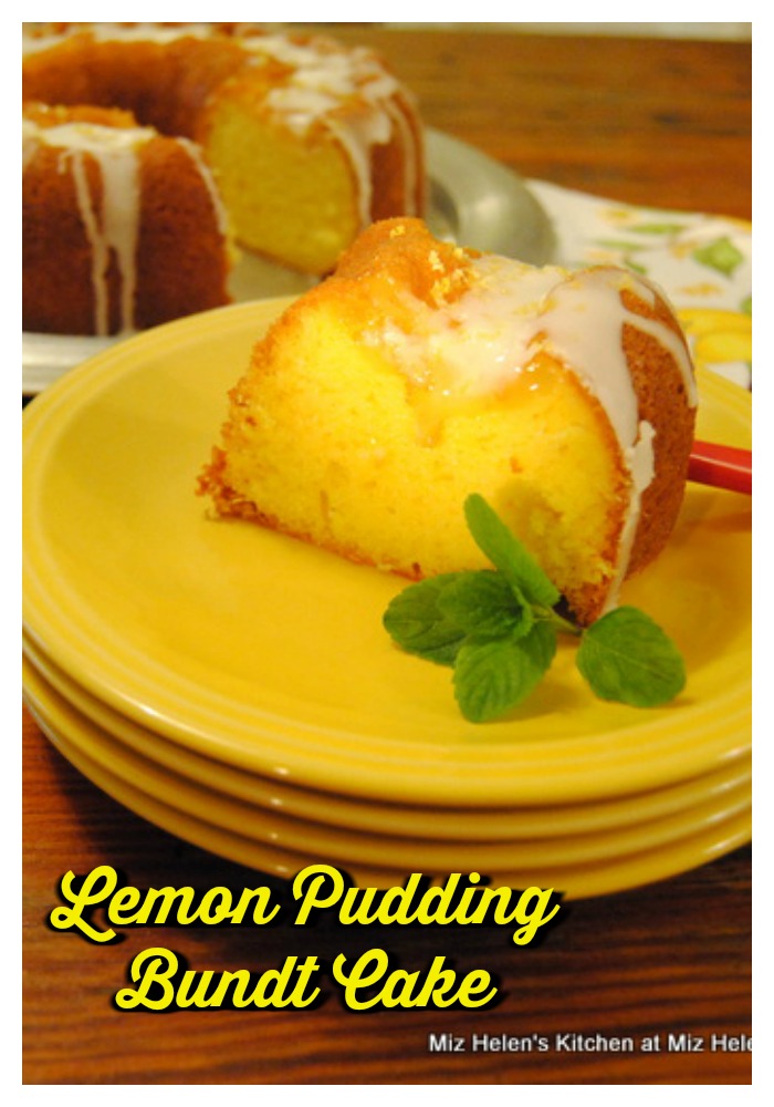 Lemon Pudding Bundt Cake