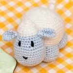 patron gratis oveja amigurumi | free pattern amigurumi sheep 