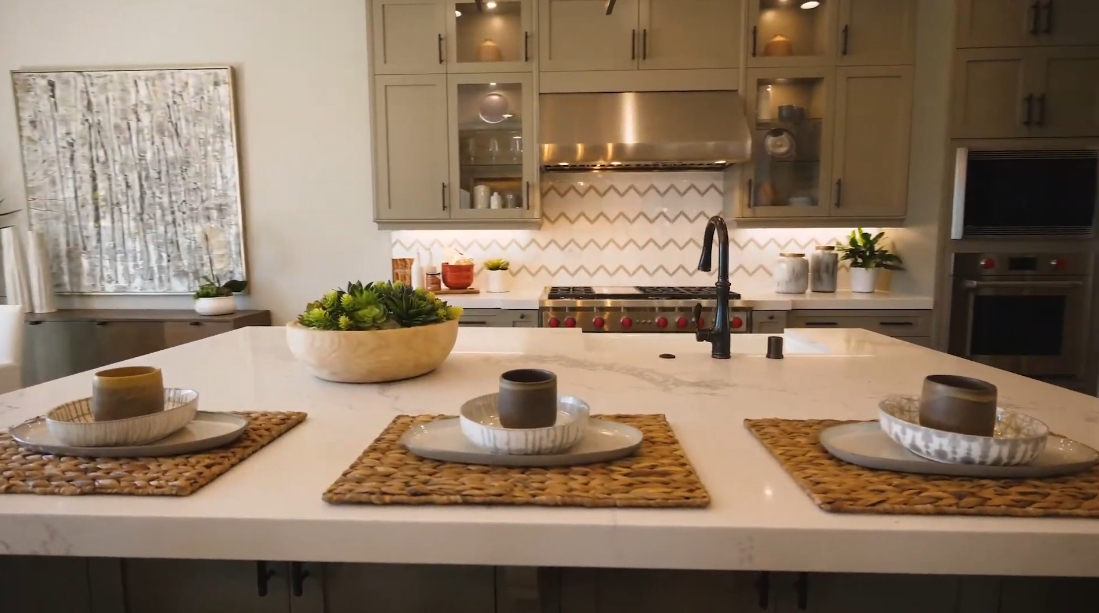 33 Interior Design Photos vs. Toll Brothers Porter Ranch, CA Harwood Model Home Tour
