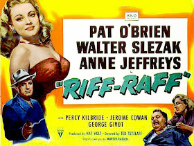 Cartel de cine: Riffraff (1947) Cartel de cine: Riffraff (1947) (Riff-Raff)