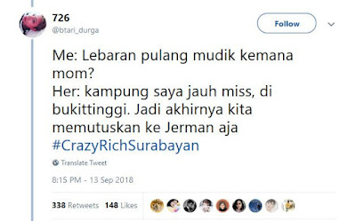 Crazy Rich Asians, Horang Kaya mah Bebas!